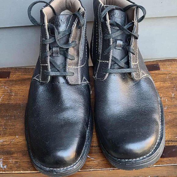 Clarks Mens Classic Leather Boot size 12M - Picture 6 of 11
